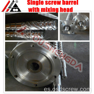 barril de tornillo de moldeo soplado simple soplado ldpe / lldpe